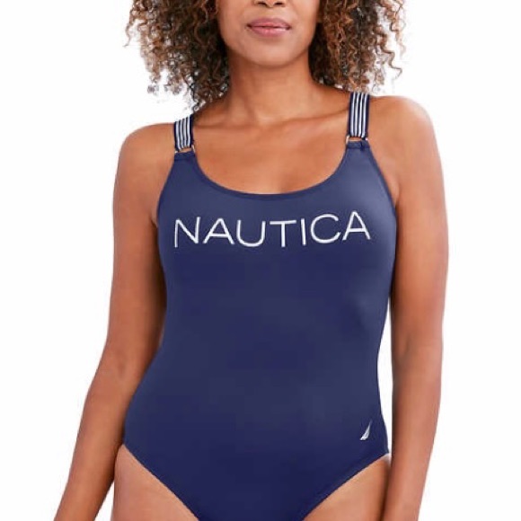 Nautica Swimsuit Navy ☄️ONLY XXL LEFT ☄️ - Picture 1 of 8